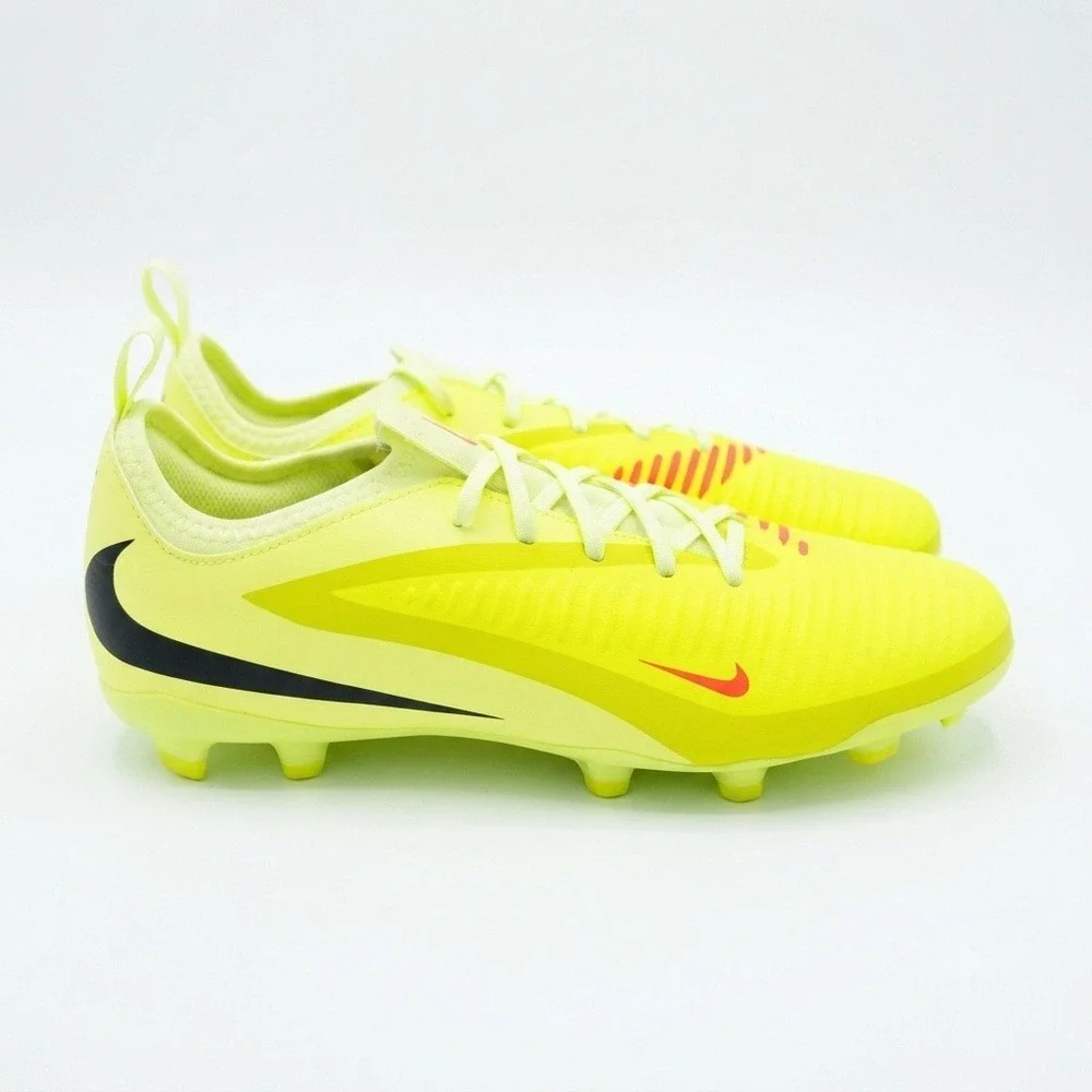 Nike Phantom 6 Low Academy FG/MG Max Voltage Pack Kids 5Y Soccer Cleats **NEW**